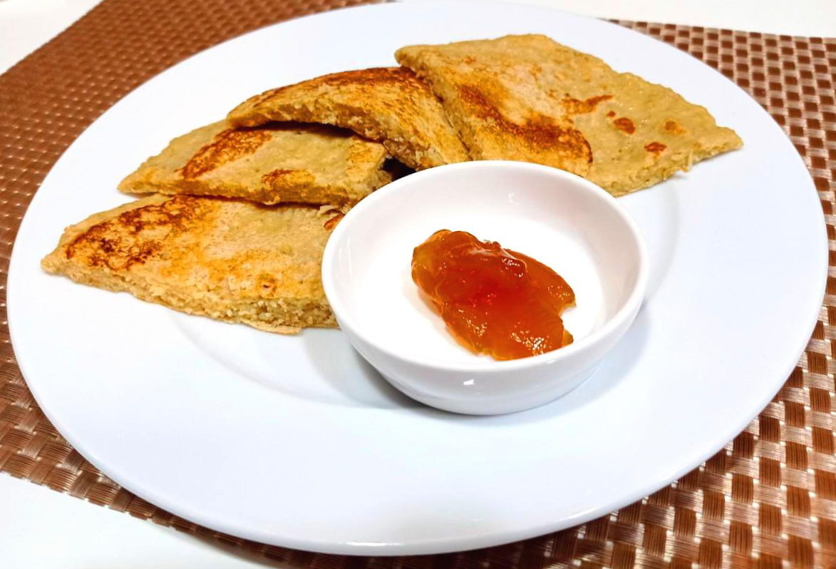  오트밀 팬케익으로 여는 아침밥