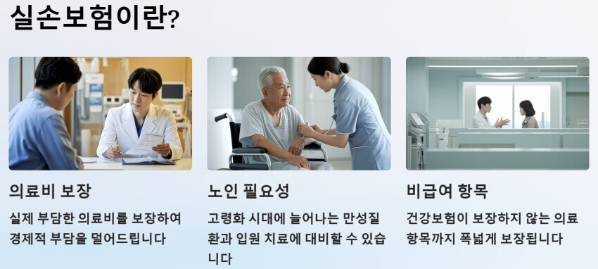 실손보험 ppt 이미지