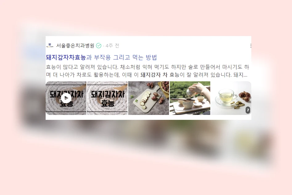 돼지감자차 효능_7