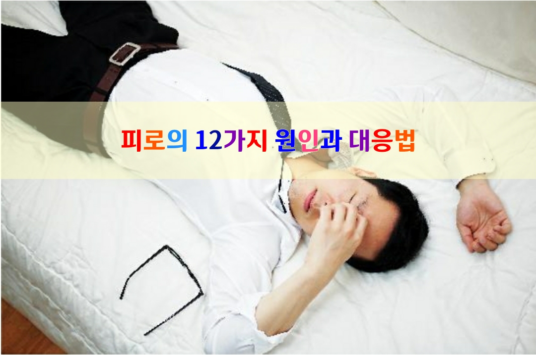  수면부족 영양부족외 피로의 12가지 원인과 대응법