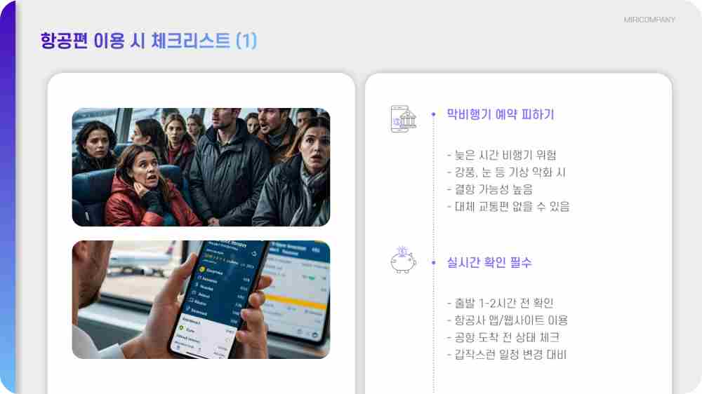 제주공항 날씨 비행기 결항 확인하기