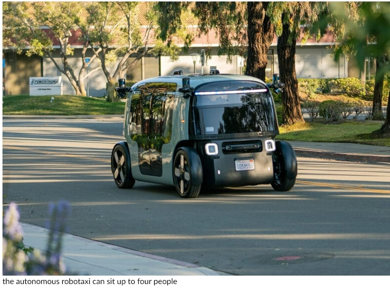 아마존 무인 로봇 택시&#44; 최초 도로 합법적 주행 성공 VIDEO:The Zoox Robotaxi On Open Public Roads