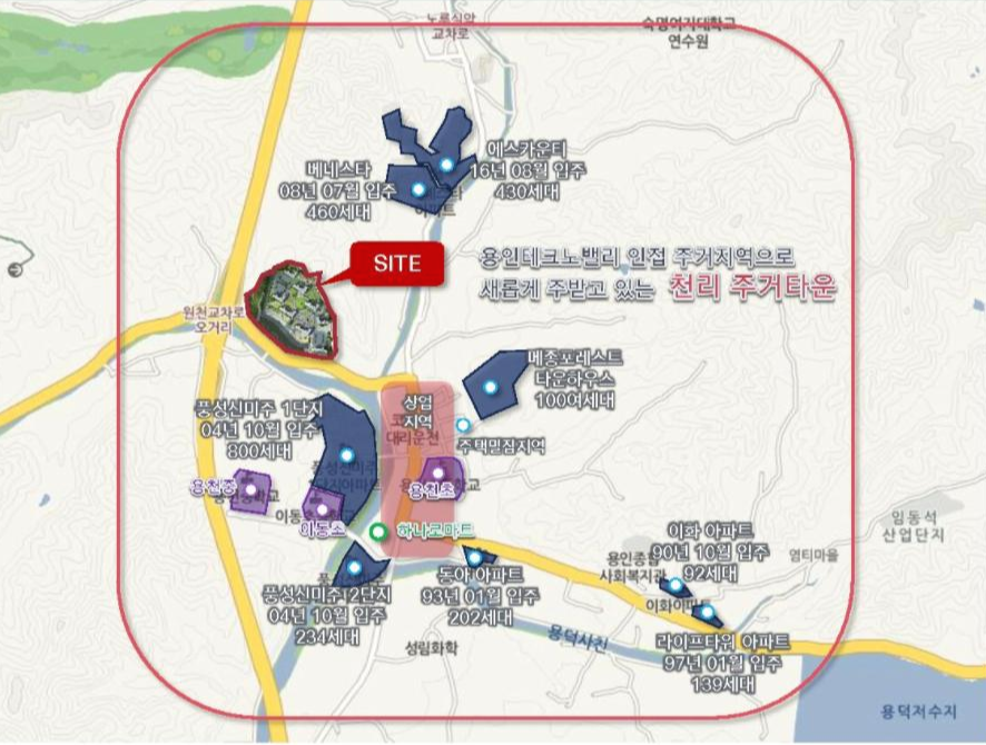  이동읍 천리. 용인시에서 주목해야할 마지막 실거주 선택지!