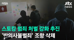 스토킹 강화법 통과