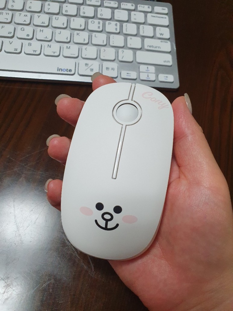 블루투스 마우스 추천♡라인프렌즈 코니 블루투스마우스♡ 2