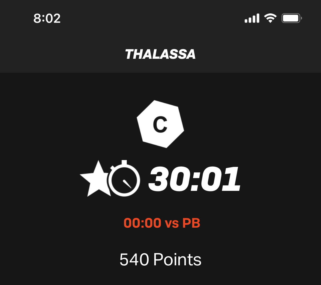  탈라사(Thalassa)로 시작하는 2월의 첫날! 그리고 오랜만의 출근!