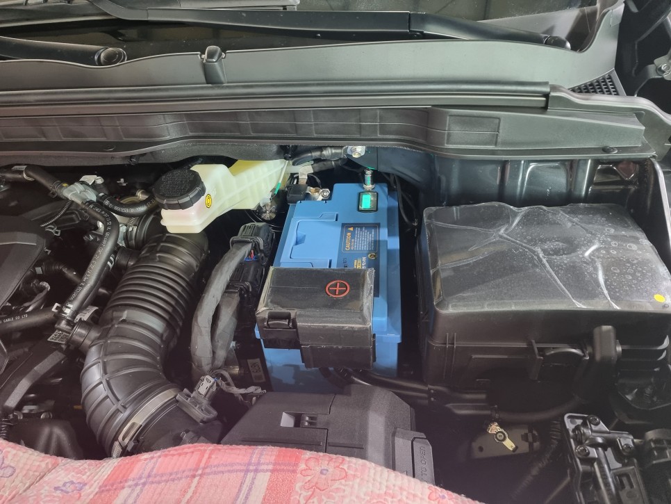 카니발 GSP 인산철 배터리 총 2대■■방전 걱정 없이 사용할 수 있는 3~4세대 3