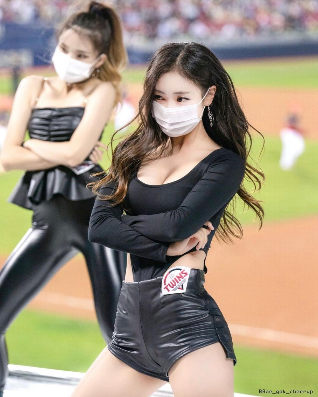  LG 트윈스 치어리더 정다혜 인스타그램 셀카 사진
