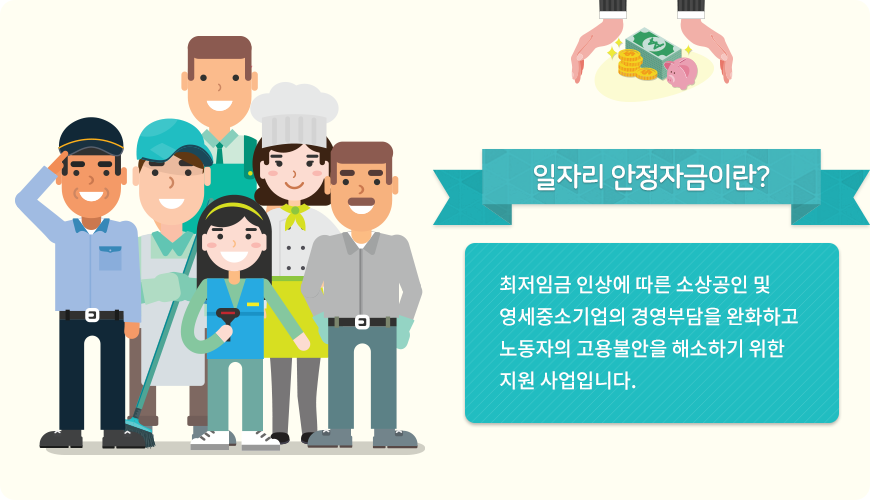  일자리 안정자금 지원대상 신청방법