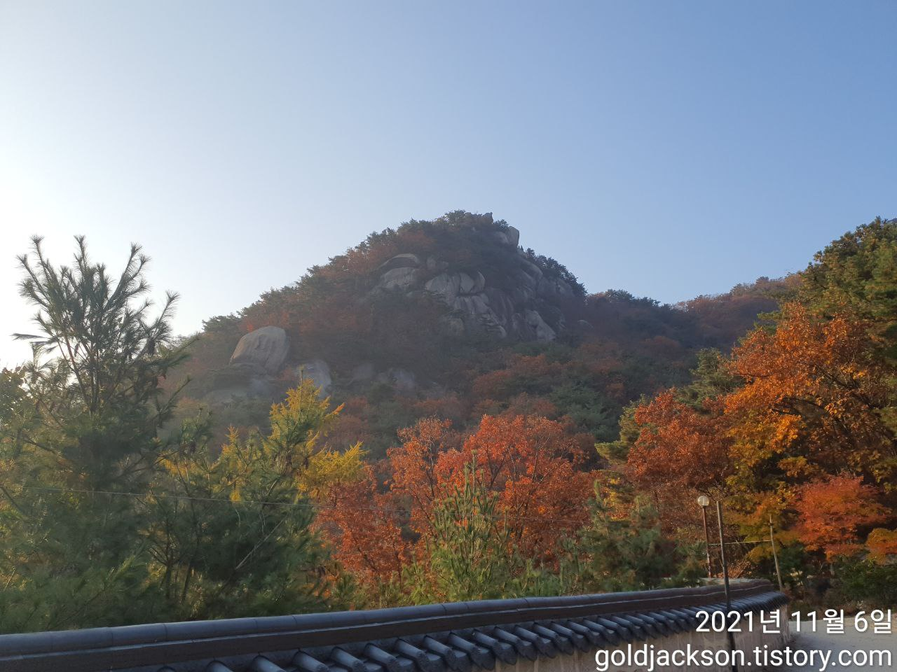  경기도 의정부 사패산 백인굴 호암사 사찰