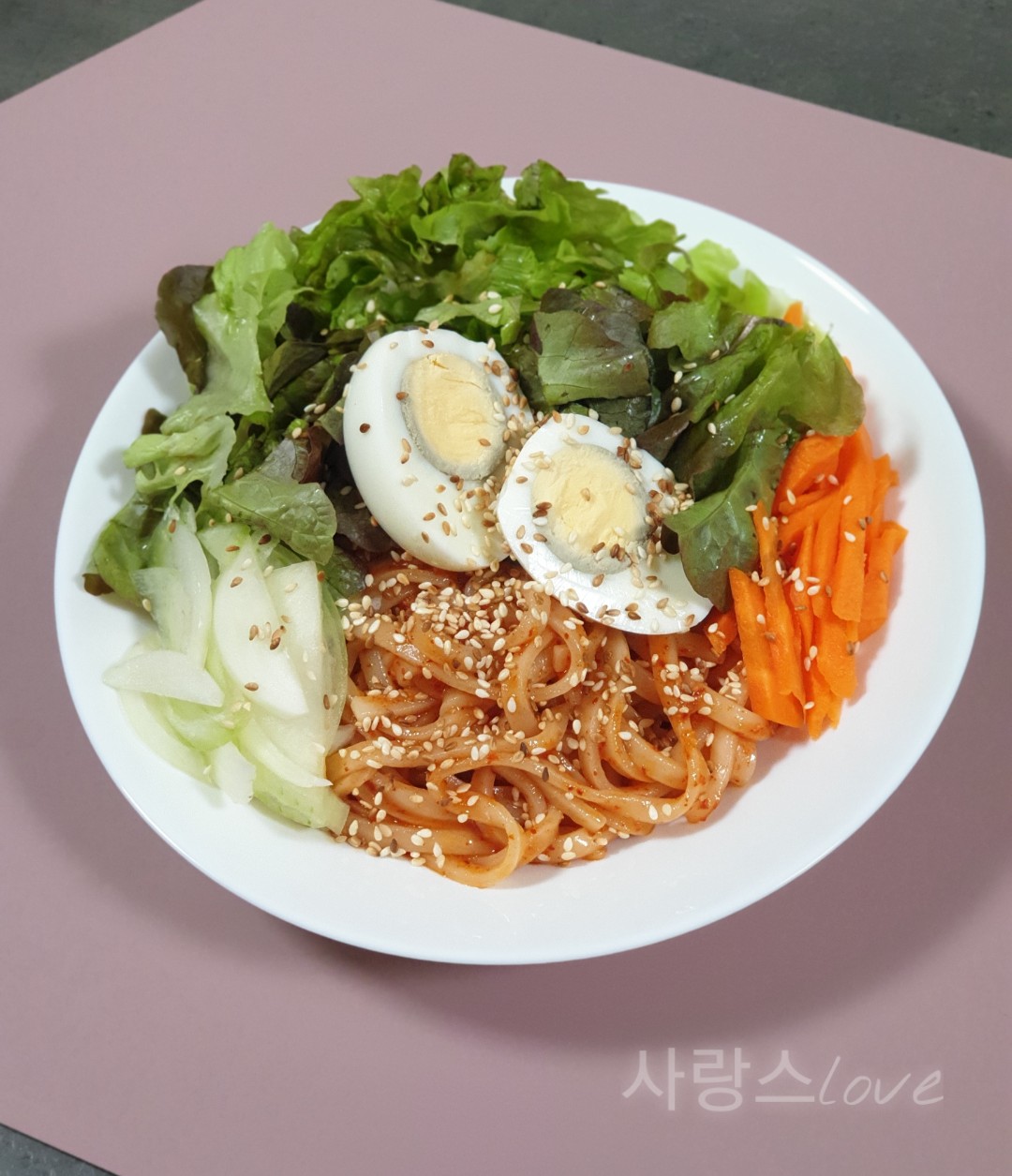  편스토랑 김준현 칼국수 비빔면 만들기 탱글탱글한 비빔칼국수 칼비빔면 레시피