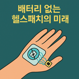 배터리 없는 헬스패치의 미래