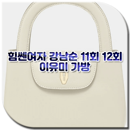 힘쎈여자 강남순 11회 12회 이유미 가방