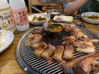 숙성 흑돼지 양념갈비