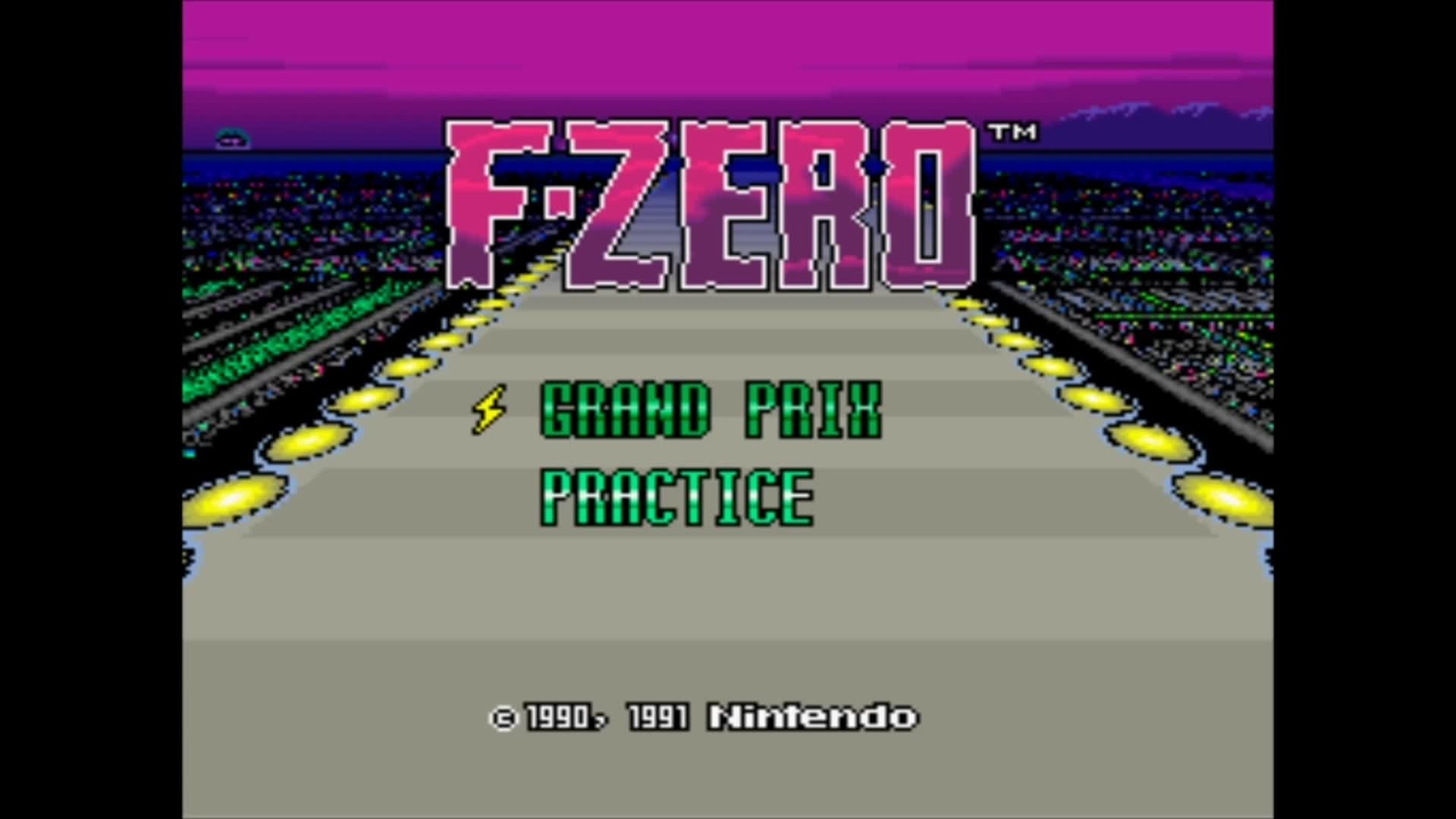  [F-ZERO ] 1990년 슈퍼패미컴 발매