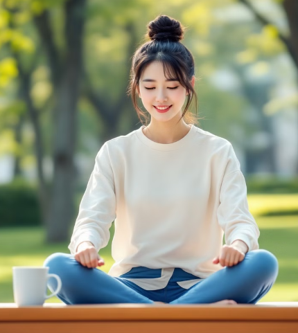 가벼운 스트레칭 예시 사진