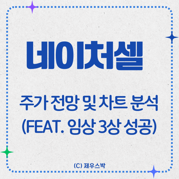 네이처셀 급등 종목 분석 섬네일 이미지