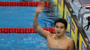  [수영 금메달 신기록] 김우민 800m 압도적 금빛 승리!
