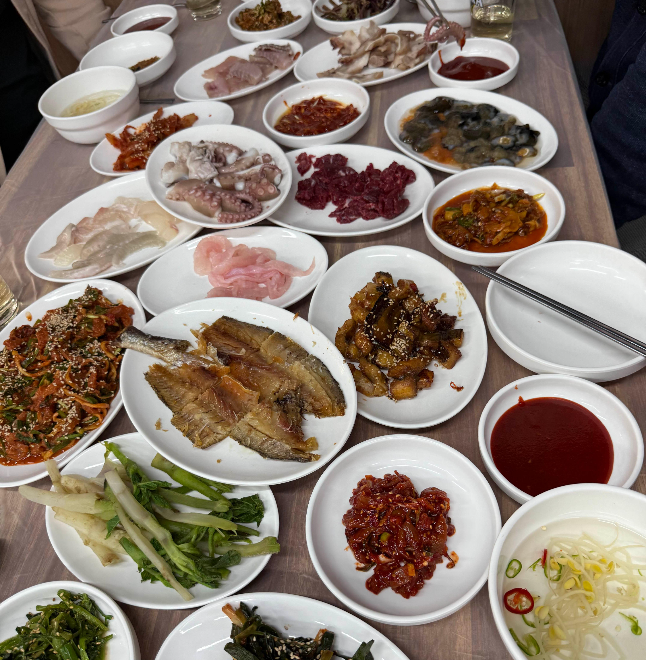 광주식해산물한정식