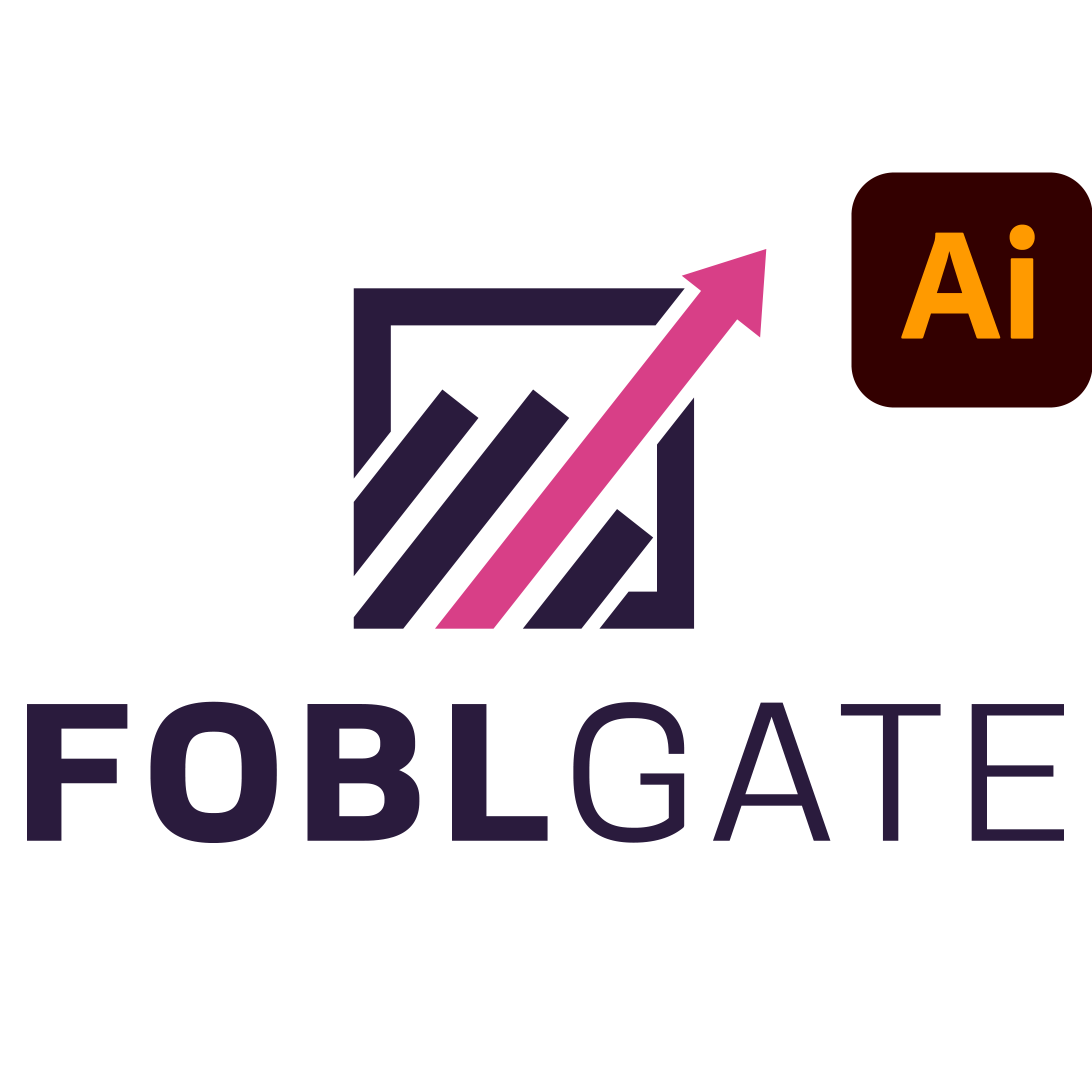  포블게이트 로고 AI, PNG 무료 다운로드