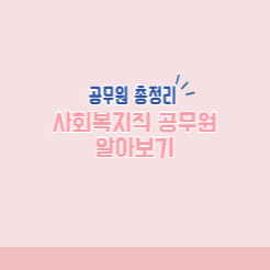 복지현황 - 공무원 - 현실