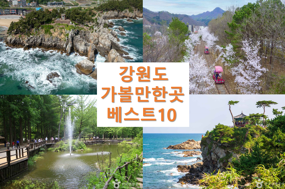 강원도 가볼만한곳 베스트10 추천 여행지
