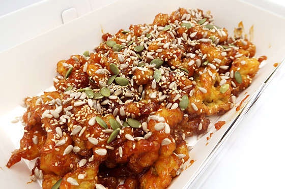 월이 메밀 닭강정 봉평 맛집
