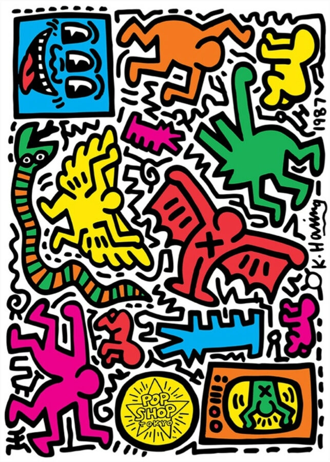 키스 해링(Keith Haring)&#44; 미국&#44; 미술가&#44; 1958-1990