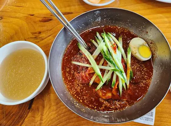 청학동칡냉면