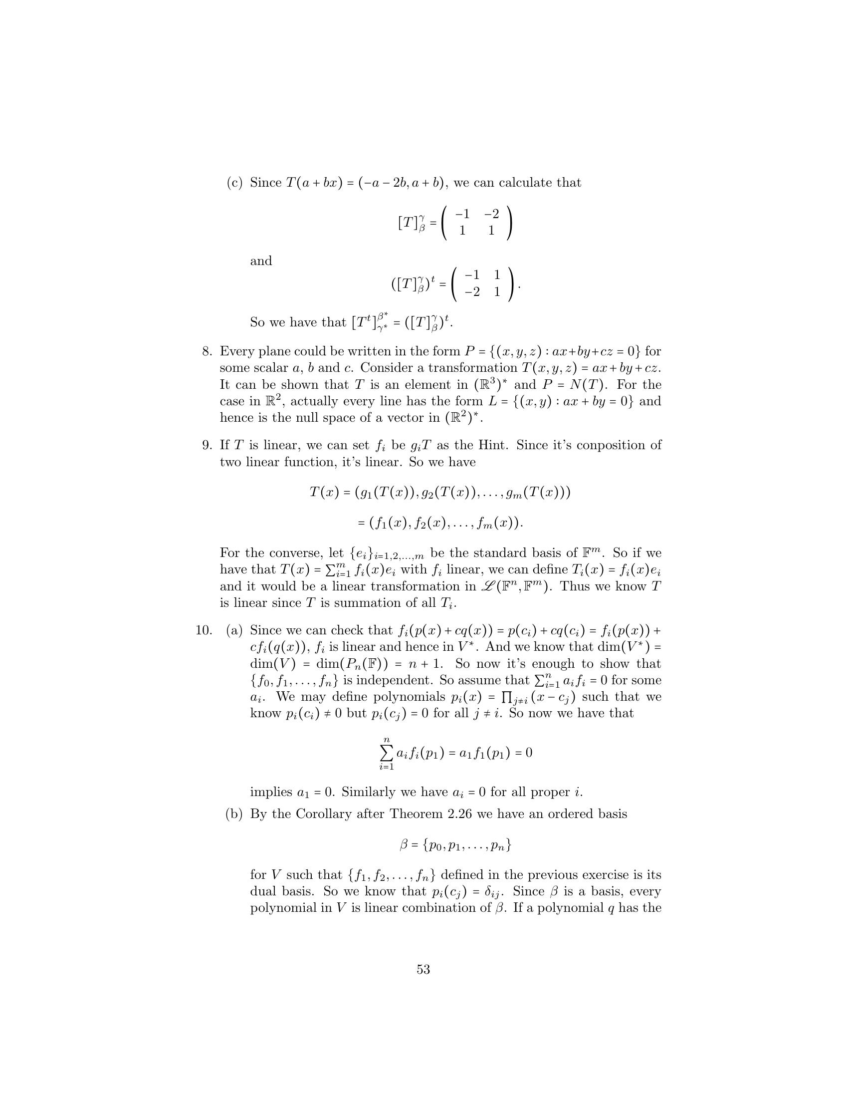 Solutions To Linear Algebra Stephen H Friedberg Fourth Edition Chapter 2