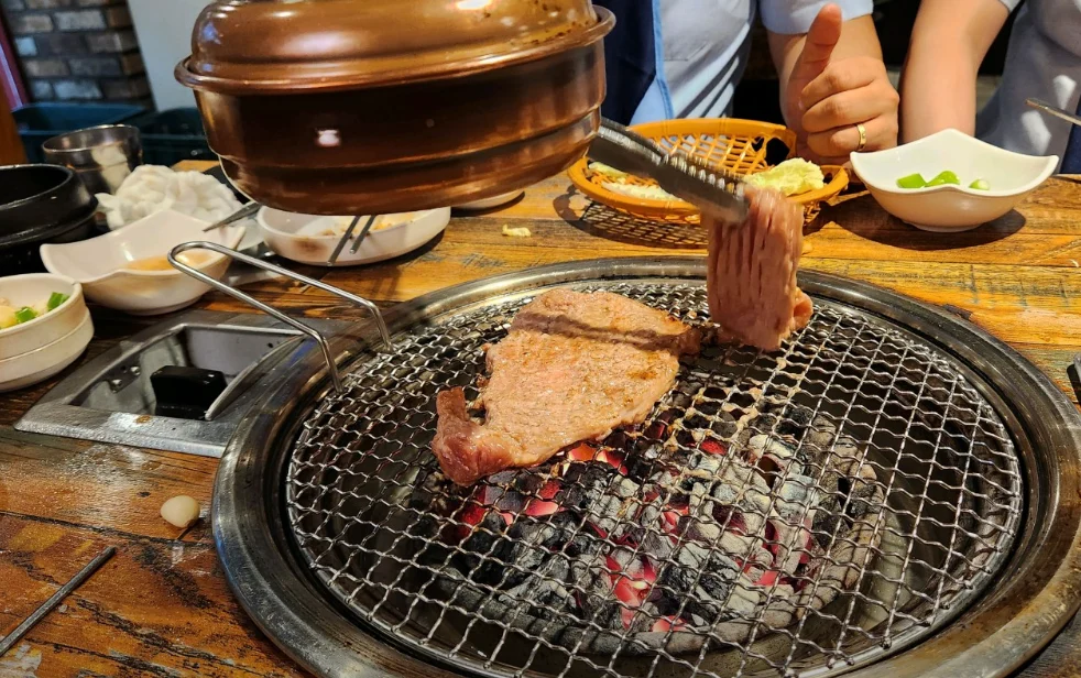 숯불구이먹방