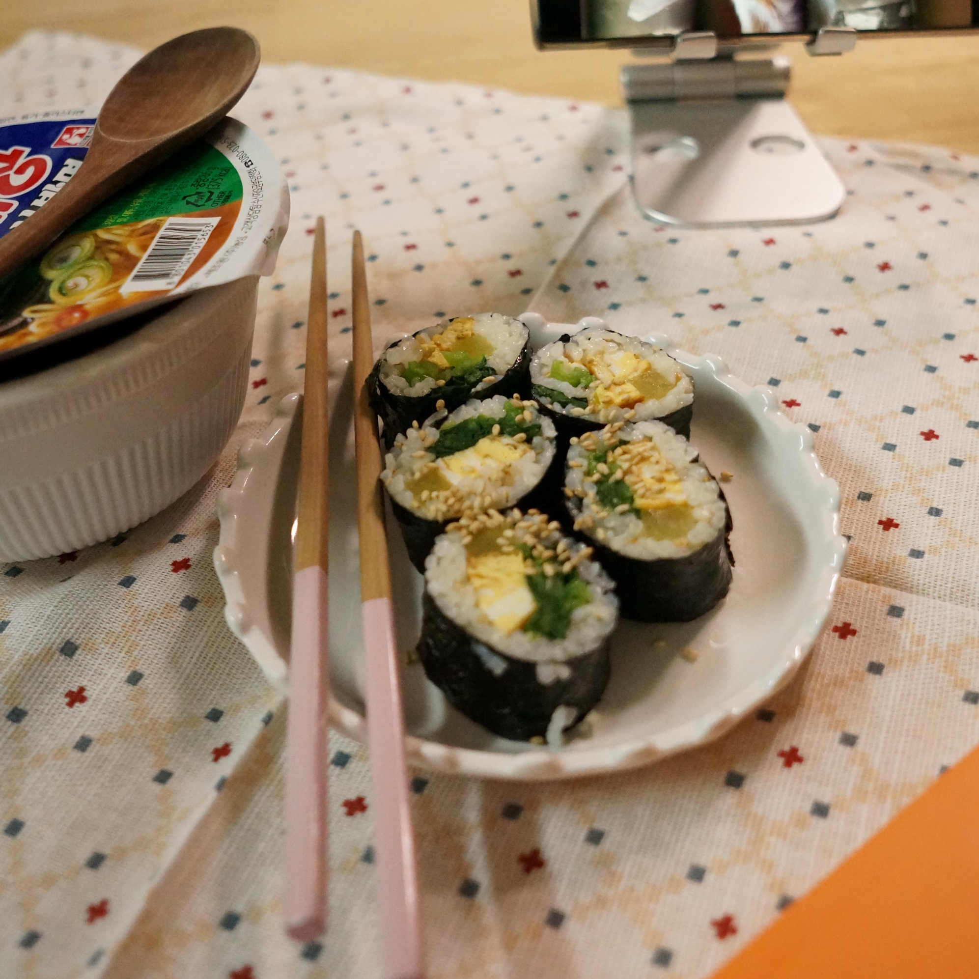달걀-김밥