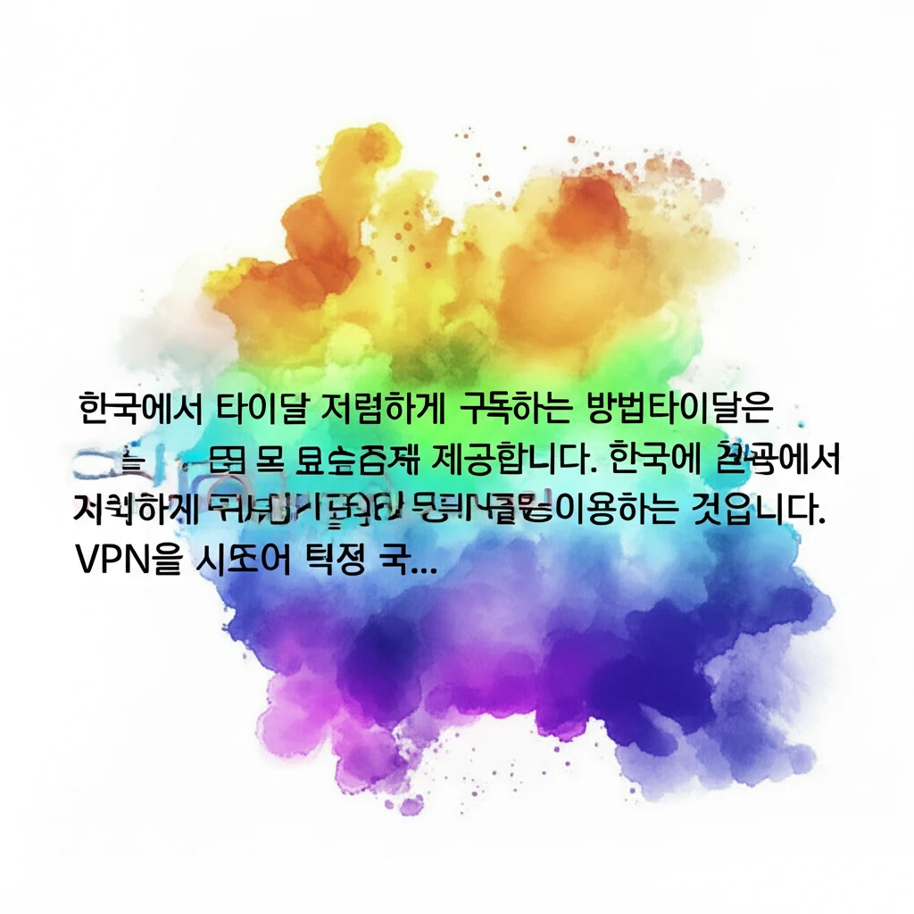 타이달(TIDAL) 싸게 쓰는 법, 