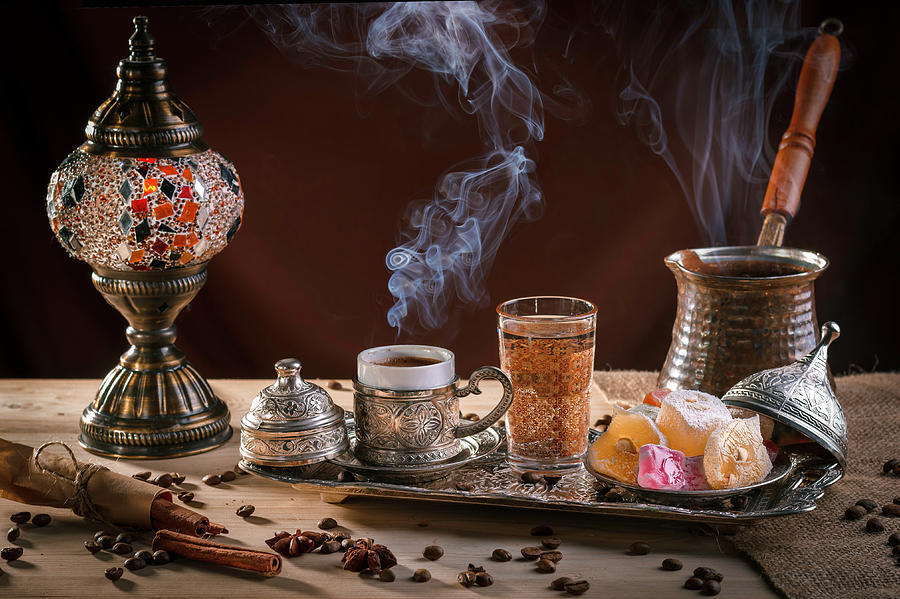 튀르키예 커피와 딜라이트