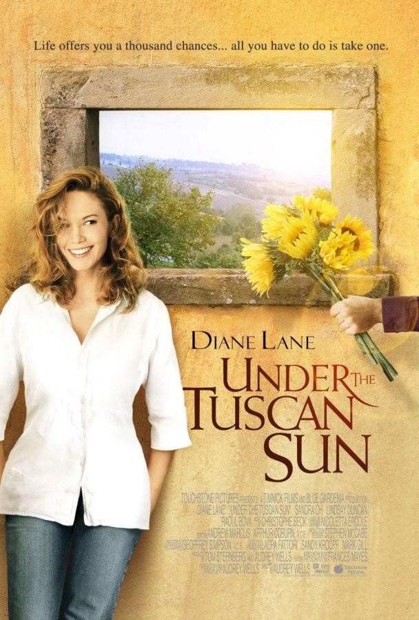 영화 &quot;투스카니의 태양&quot; 포스터 사진이다.