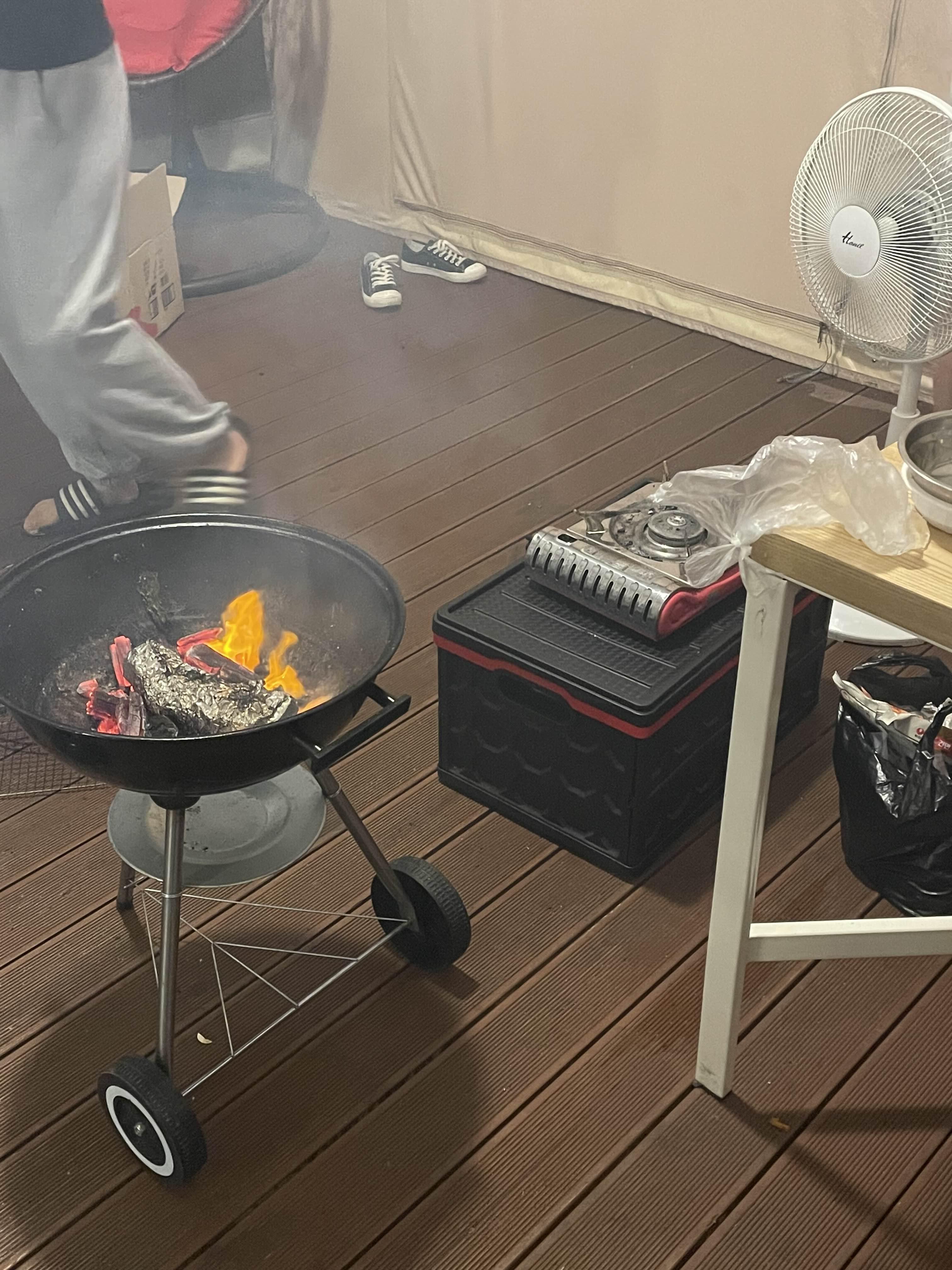 바베큐 사진