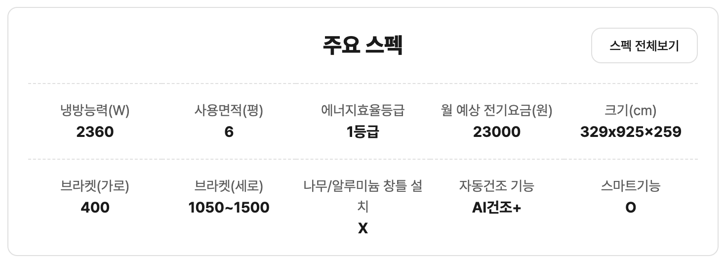 lg 창문형 에어컨 오브제컬렉션 엣지