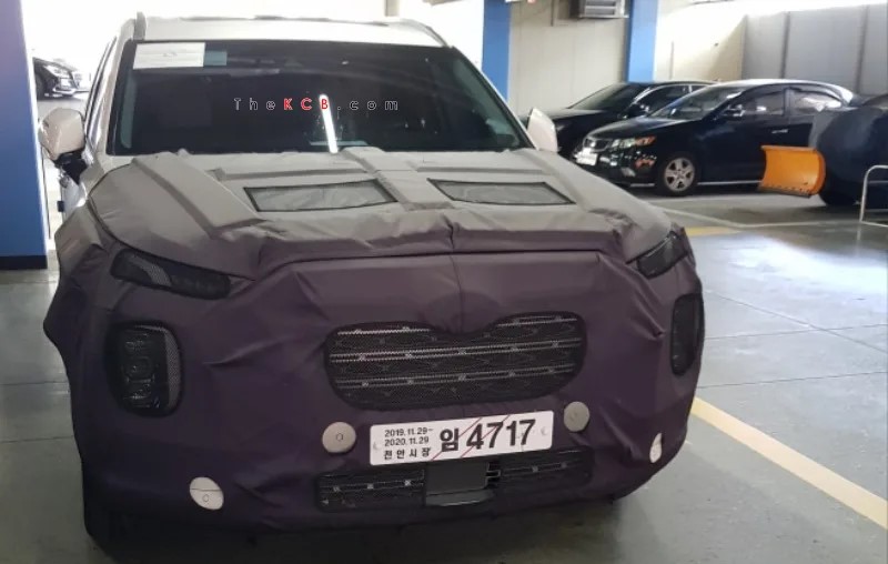  팰리세이드 페이스리프트 스파이샷? 진짜일까?