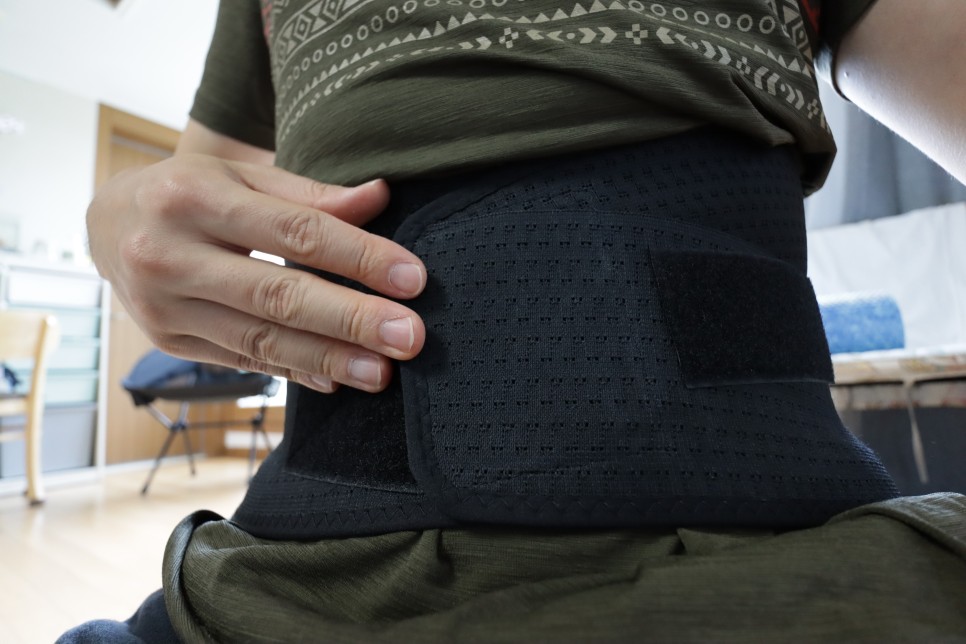 아플 때! 굿스타 치 여름 허리 보호대 오른쪽 왼쪽 허리 19