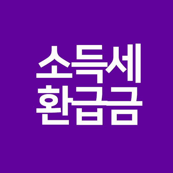 소득세 환급금 조회&#44; 대상 신고 방법을 알려드립니다