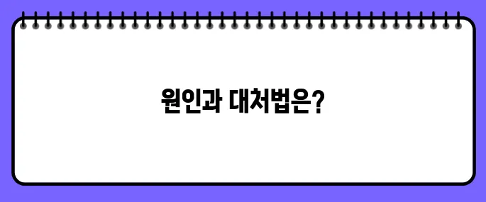 눈이 붓는 증상
