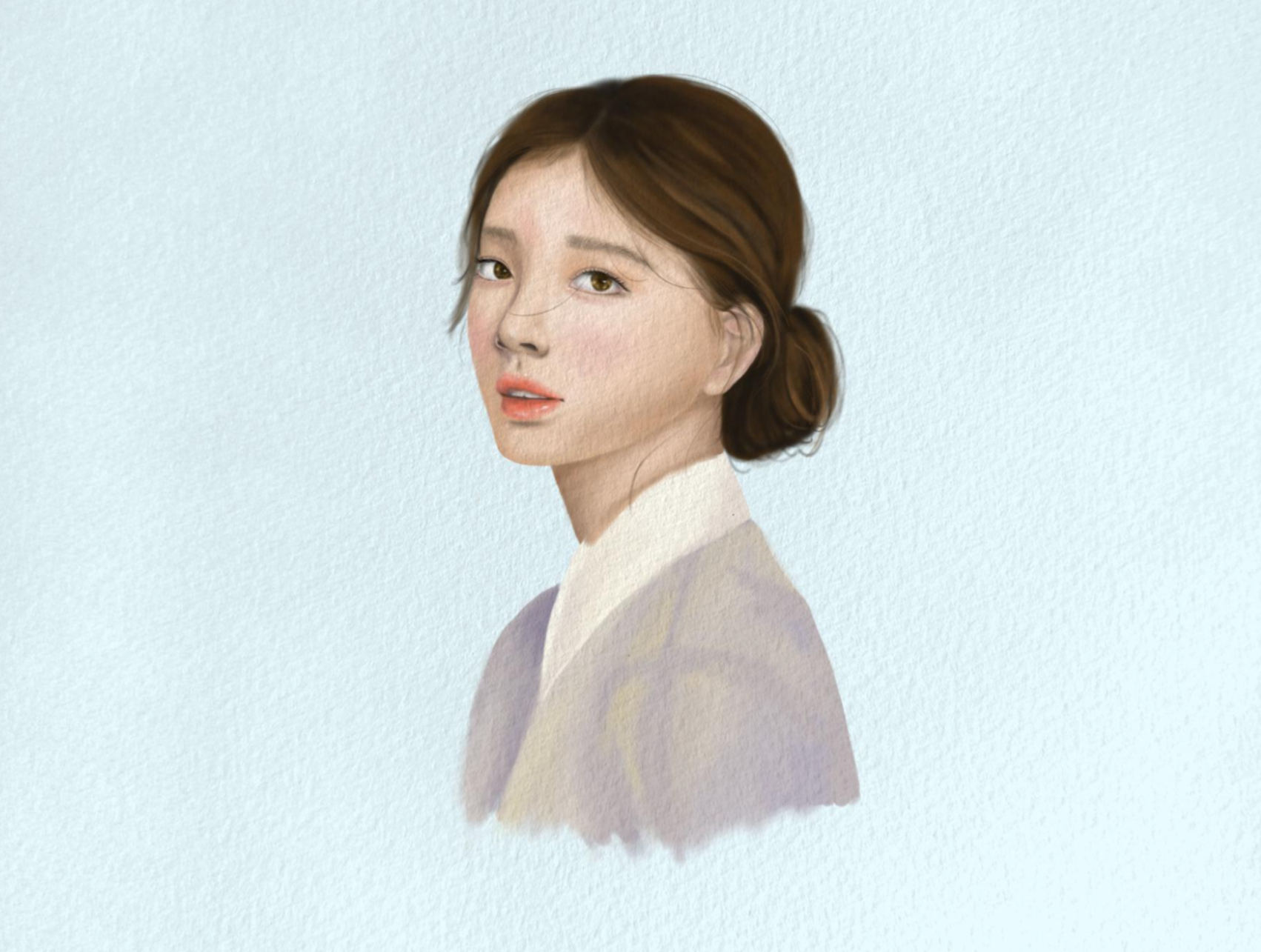  아이패드 드로잉 연습 두번째 인물편