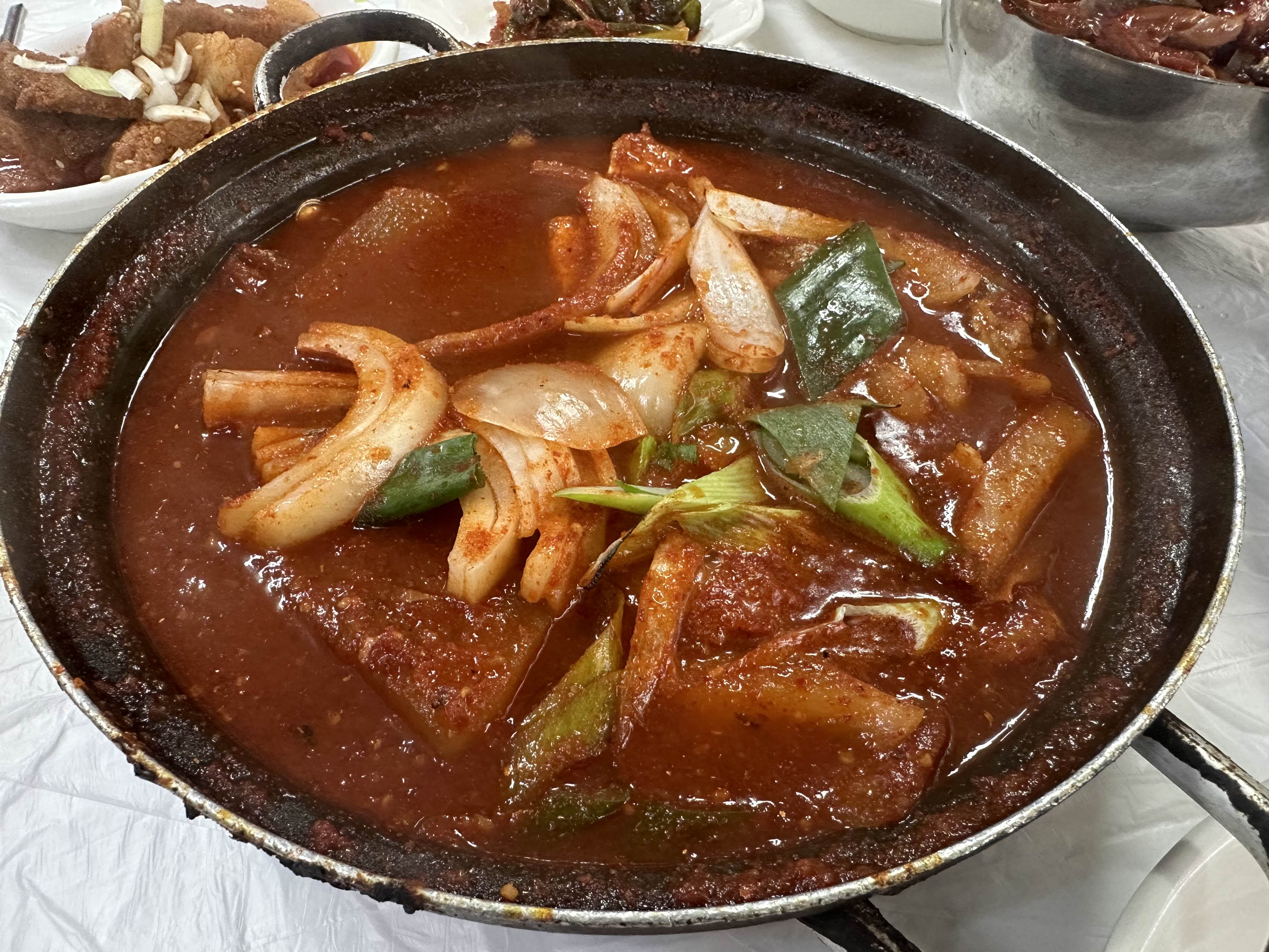 여수 게장 무한리필 맛집 양념 간장 이화식당 갈치조림 장갑 갈치조림