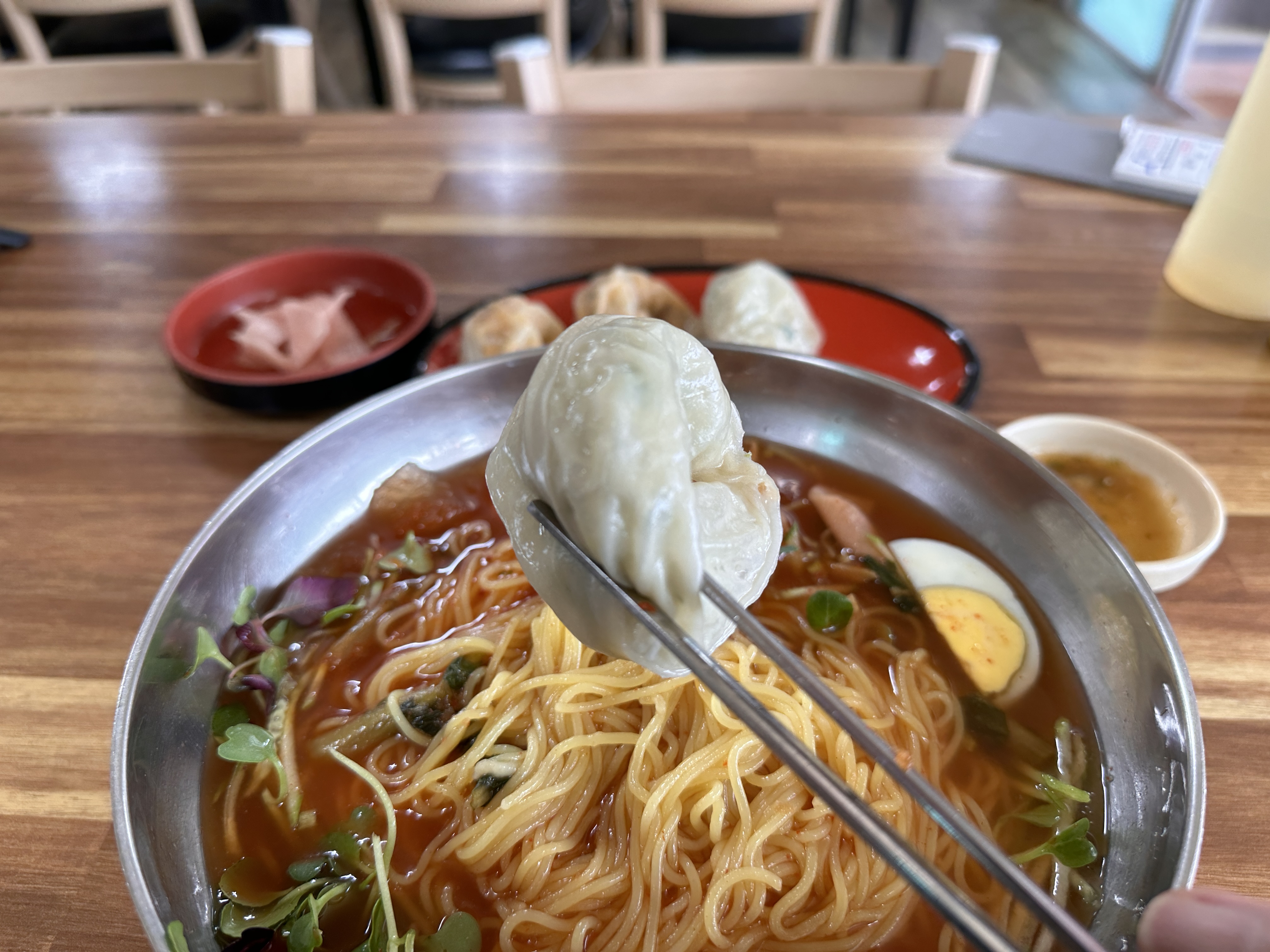 청주 가야밀면 만두