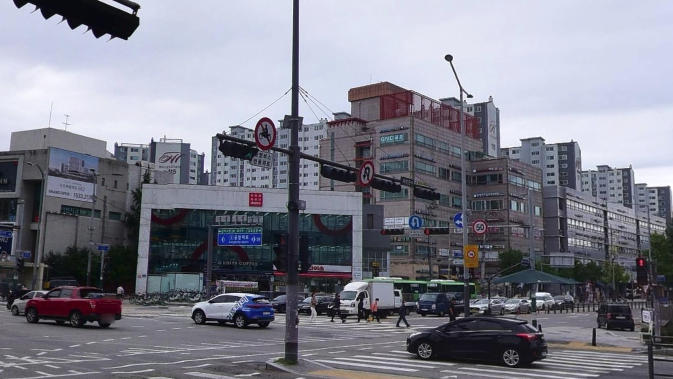 발산역에서 바라본 우장산 힐스테이트