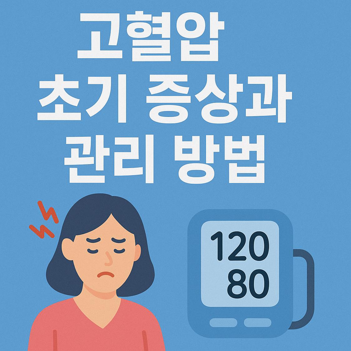 고혈압 초기 증상과 관리 방법