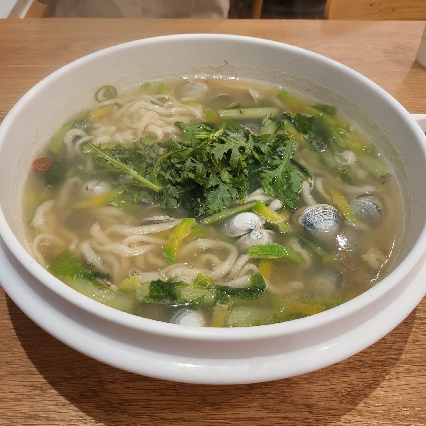 동죽칼국수