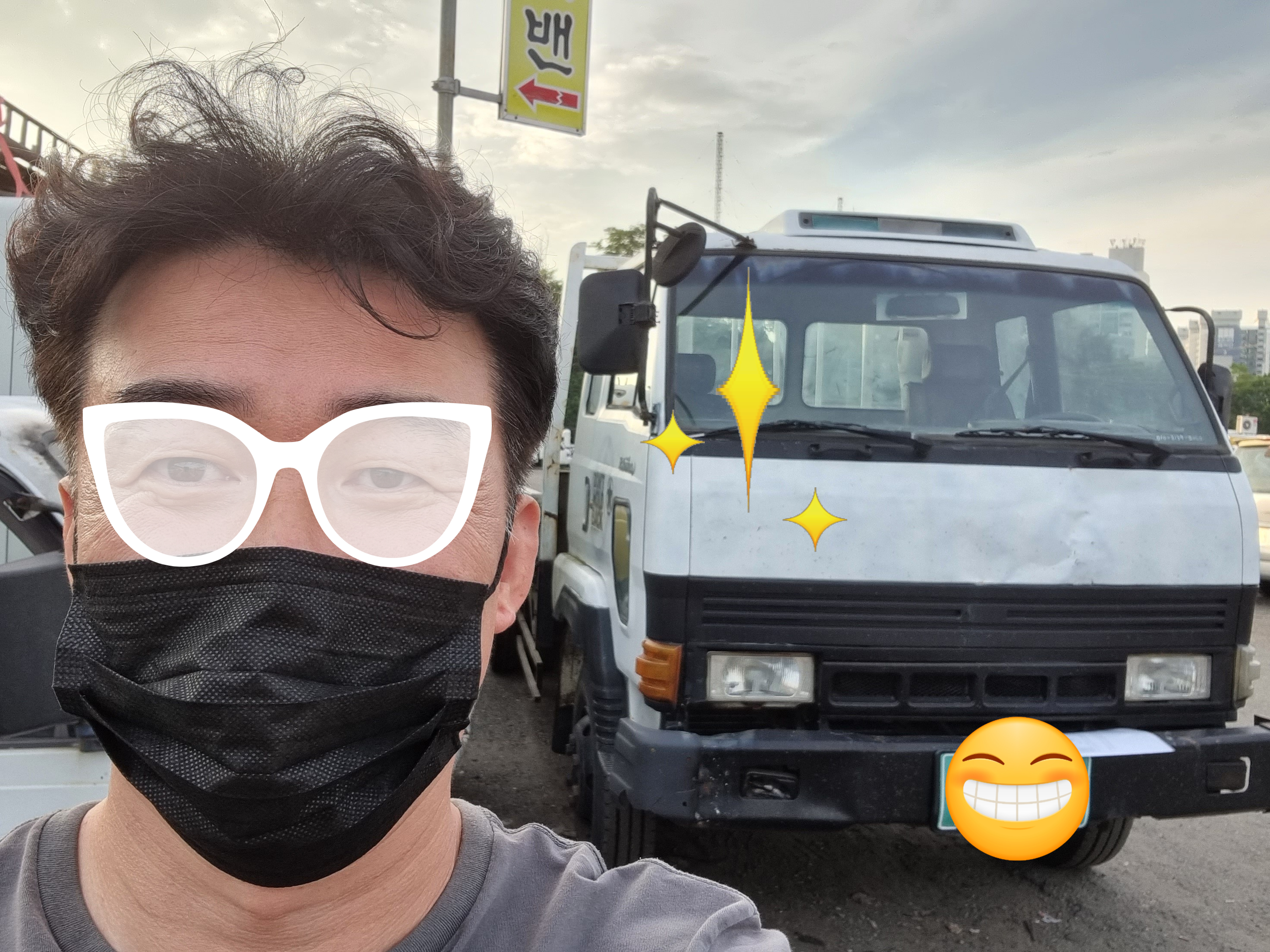  95년 기아 라이노 5톤 ..폐차보내면, 내가 바보다! (중고차 수출 대전시)