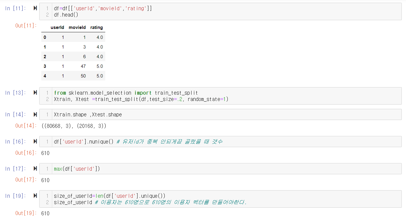 (03/23/10) 파이썬 프로그래밍: NCF(Neural Collaborative Filtering), 기능적 신경망, 인공신경망에 의한 추천 시스템 6