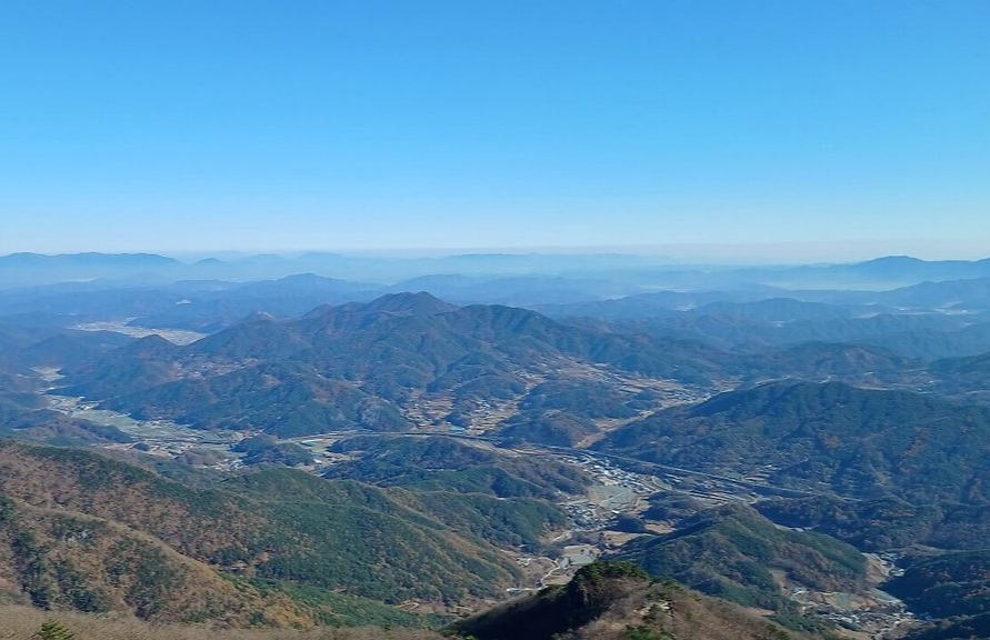 오도산 전망대